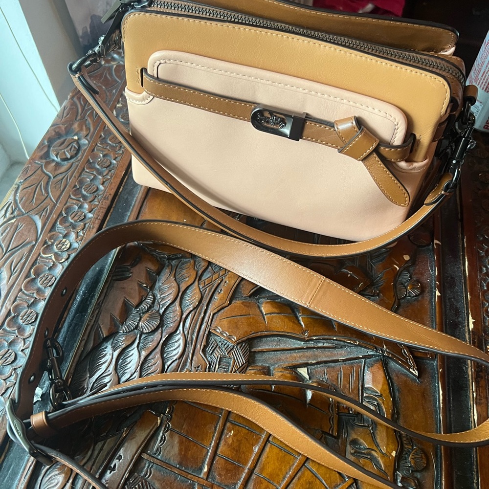 Coach Tate Carryall in colorblock